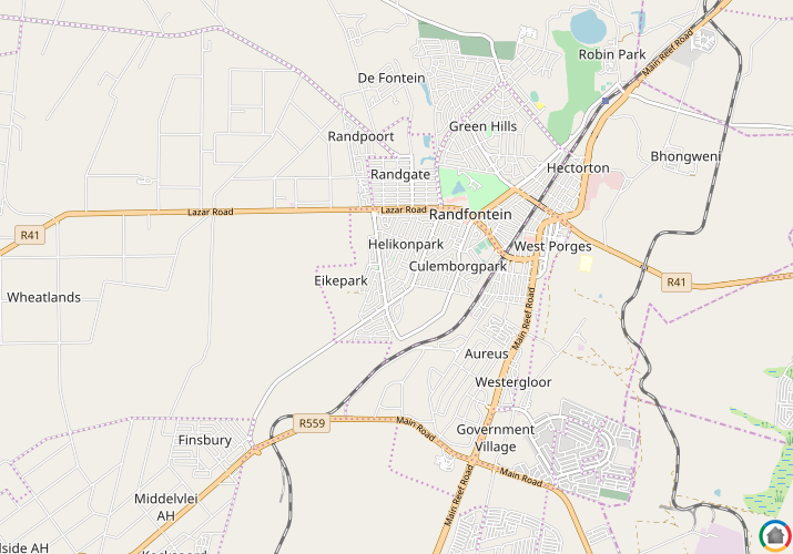 Map location of Helikon Park